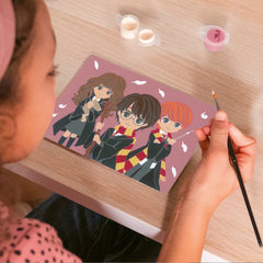 Pintura por números Harry Potter: O Trio Mágico – Ravensburger