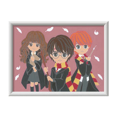Pintura por números Harry Potter: O Trio Mágico – Ravensburger