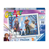 Pintura por números Frozen: Os Melhores Amigos – Ravensburger