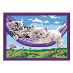 Pintura por números Gatinhos na Rede – Ravensburger