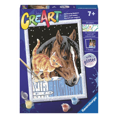 Pintura por números Amigos Insólitos – Ravensburger