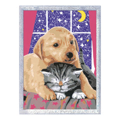 Pintura por números Amigos Peludos – Ravensburger