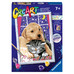 Pintura por números Amigos Peludos – Ravensburger