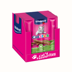 Snack para Gato Cat Stick Mini 18G VITAKRAFT - Caja con 20 Unidades