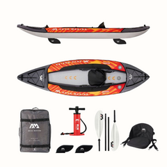 O Caiaque MEMBA destaca-se no seguimento e velocidade, devido à linha de água extra-longa. Perfeito para os aventureiros que procuram um caiaque de passeio eficiente para longas distâncias.