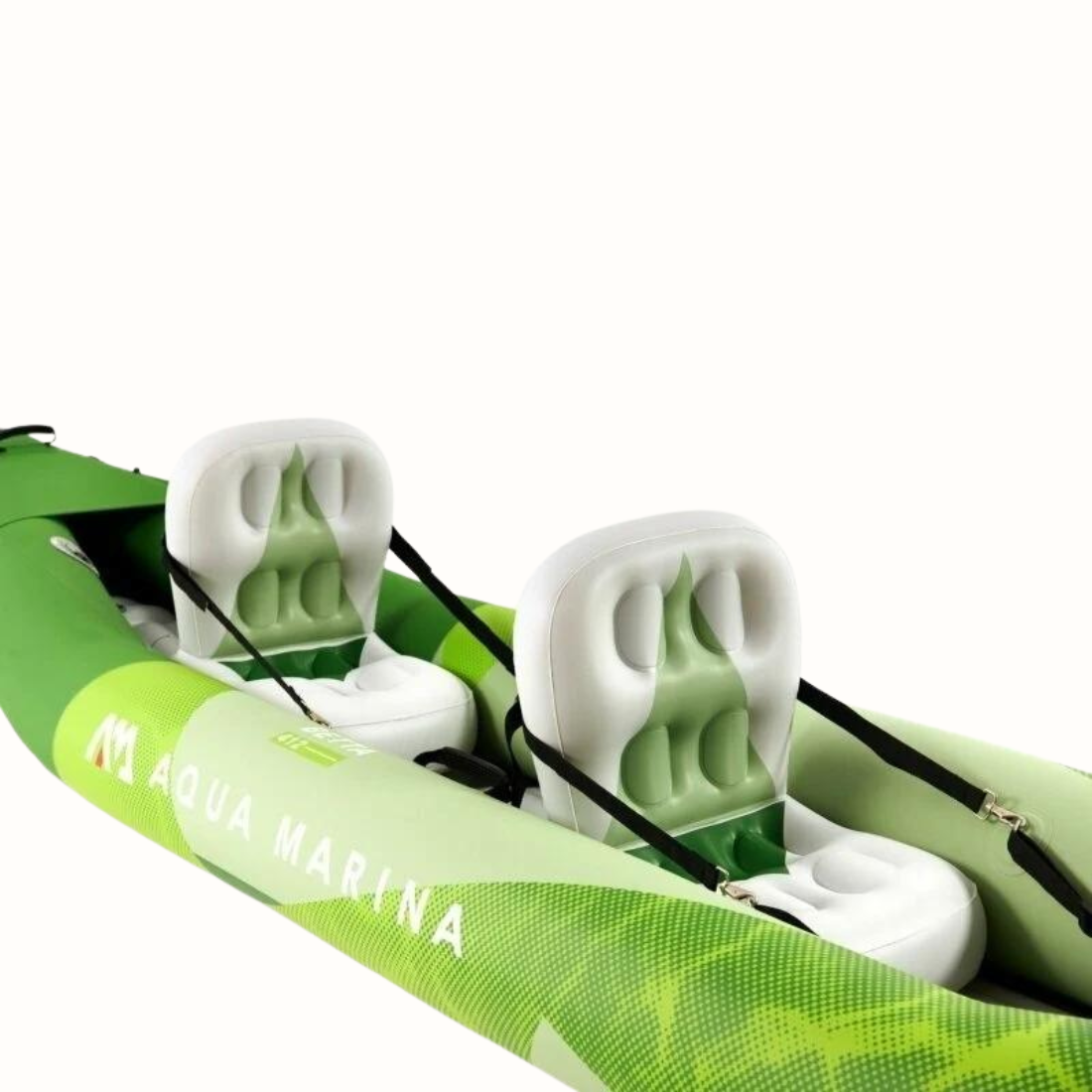 O Caiaque Betta-412 da AQUA MARINA para 2 pessoas. Estes caiaques são ideais para viagens fáceis de fim de semana ou para passear nos lagos e rios perto de uma casa de campo. Compre já!