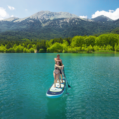 A série SUPER TRIP torna fácil a experiência de fazer stand up paddle com os seus entes queridos, crianças, animais de estimação e muito mais.
