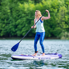 A CORAL TOURING é uma prancha de turismo mais leve, é perfeita para águas mais calmas ou ondas suaves, mantendo-se ultra-portátil.
