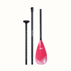 O Remo Ajustável Sports III para SUP da AQUA MARINA é facilmente adaptável a diferentes alturas e preferências de remo e pesa apenas 900g, sendo leve e fácil de manusear.