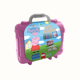 Prepare-se para uma viagem cheia de cor e diversão com o Kit de Carimbos da Porquinha Peppa! Fabricado com os melhores materiais.
