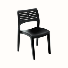 Cadeira de Jardim Smart Antracite IPAE PROGARDEN (50x51x82cm)