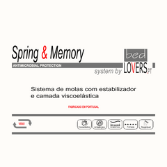 Colchão Spring & Memory - BEDLOVERS