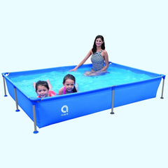 Piscina Tubular Retangular com Bomba – JILONG