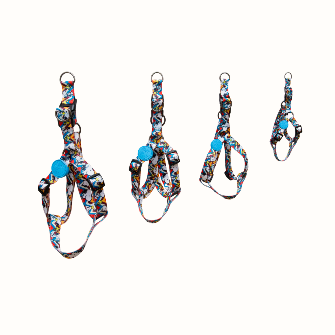Arneses Snoopy Zooz Pets: Conforto e segurança para seu animal de estimação. Segurança e mobilidade. Compre já!