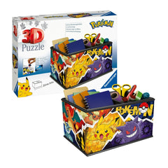 Puzzle 3D Pokémon – Storage Box (216 Peças) – Ravensburger