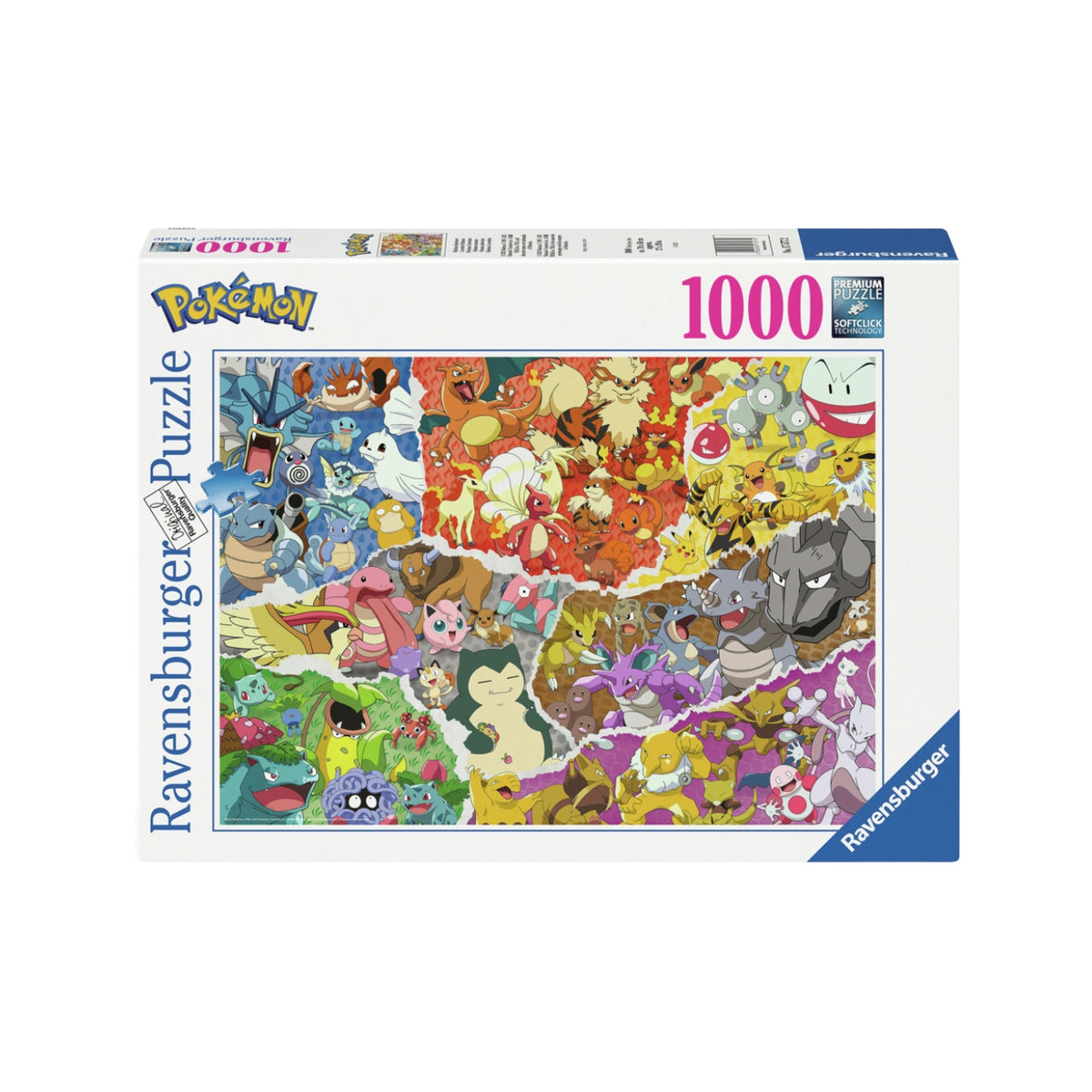 Puzzle Pokémon 1000 Peças – Ravensburger