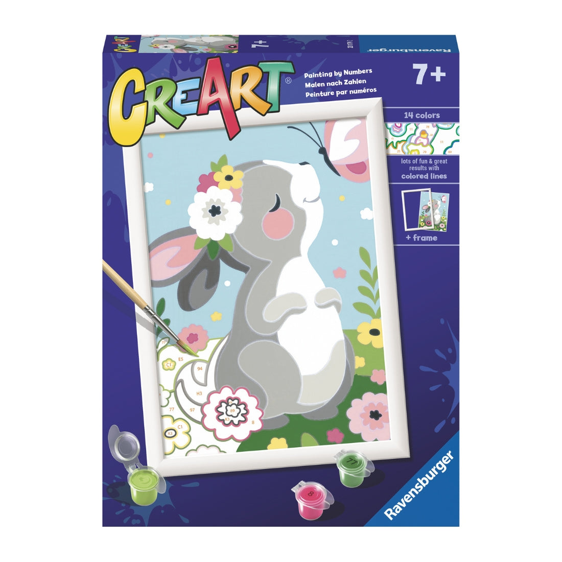 Pintura por números Saludos de Primavera - Ravensburger