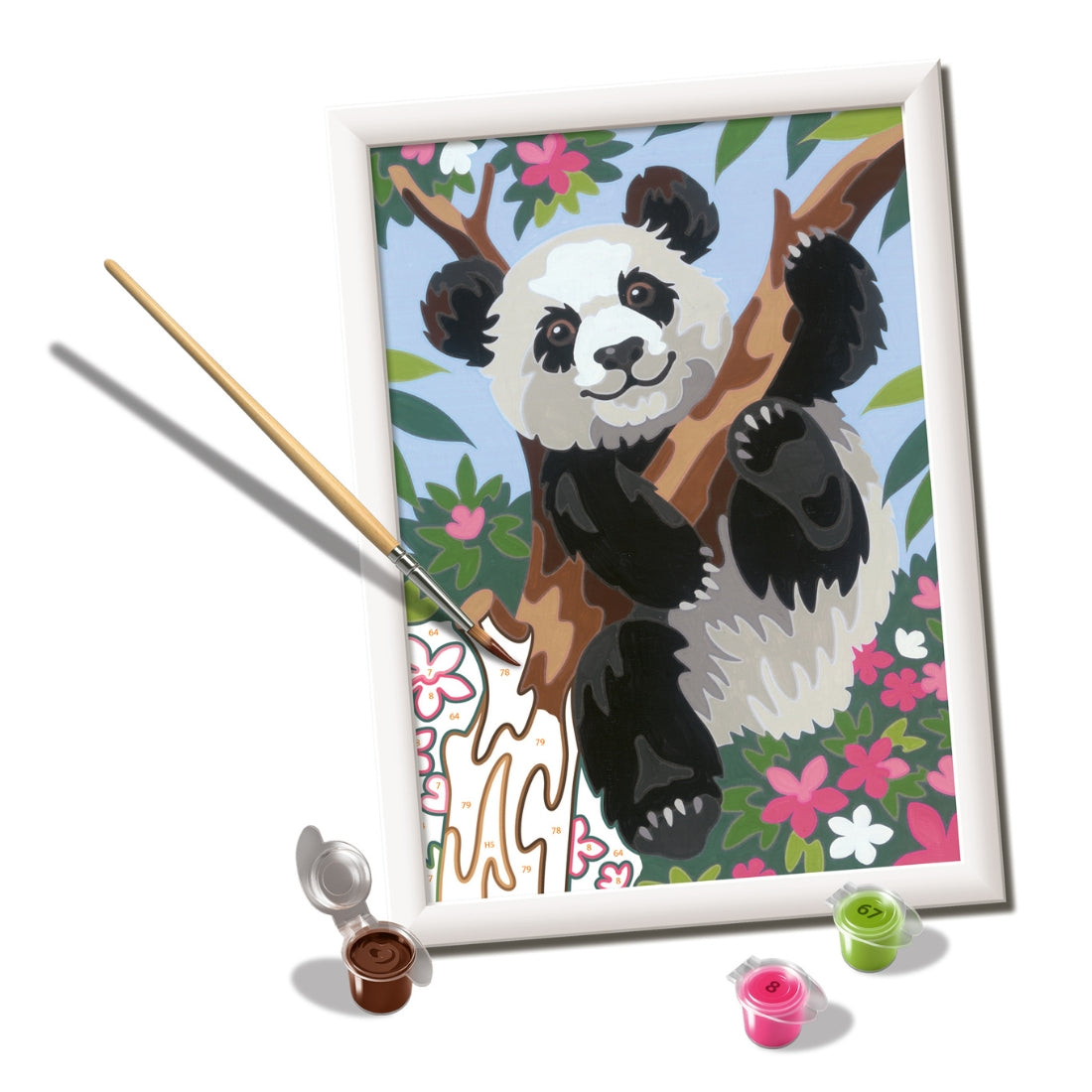 Pintura por números Panda – Ravensburger