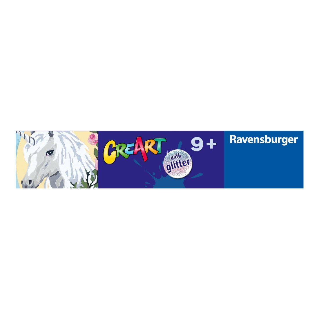 Pintura por Números Retrato de Unicórnio – Ravensburger