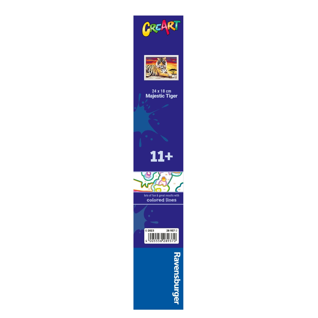 Pintura por números Tigre – Ravensburger