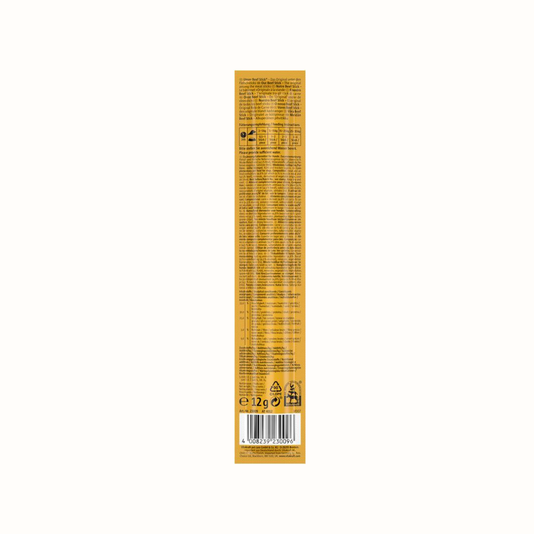 Snack para Cão Beef Stick - VITAKRAFT