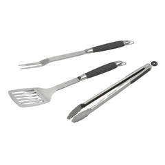 Conjunto de acessóros para Barbecue em aço inoxidável pimenta (43cm) - BARBECOOK