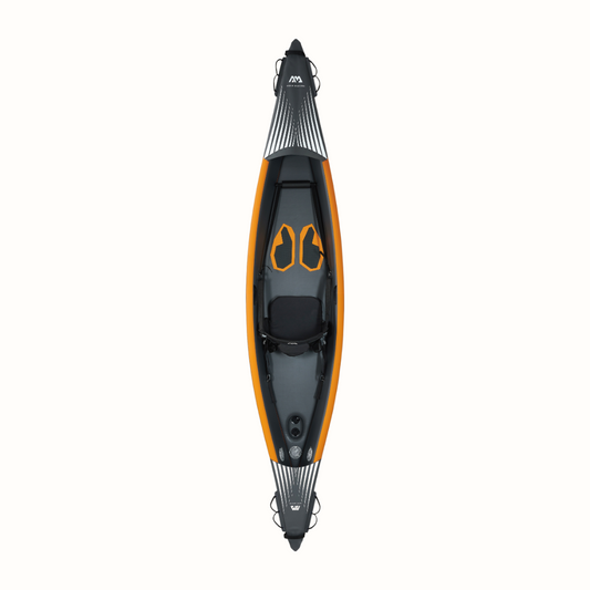 	O Caiaque de Alta Pressão Tomahawk AIR-K-375 AQUA MARINA para 1 pessoa. Este caiaque é o companheiro perfeito para os mais aventureiros e mais corajosos 	