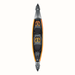 O Caiaque de Alta Pressão Tomahawk AIR-K-440 AQUA MARINA para 2 pessoas. Este caiaque é o companheiro perfeito para os mais aventureiros e mais corajosos.