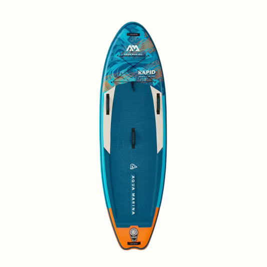 Prancha Insuflável Rapid Aqua Marina (289x84x15cm) - Ideal para Aventuras em Águas Brancas