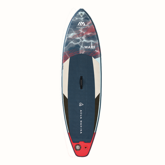 A prancha WAVE foi concebida para os entusiastas de surf que querem apanhar ondas facilmente e fazer manobras sem comprometer a velocidade.