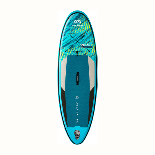 A VIBRANT é uma prancha versátil para crianças que estão a começar a sua jornada no paddle, apresentando uma forma versátil e compacta, ideal para os mais jovens prepararem e guardarem sozinhos!