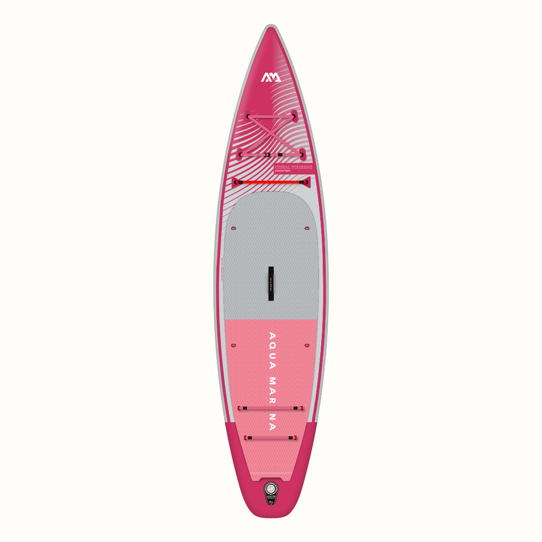 A CORAL TOURING é uma prancha de turismo mais leve, é perfeita para águas mais calmas ou ondas suaves, mantendo-se ultra-portátil. 