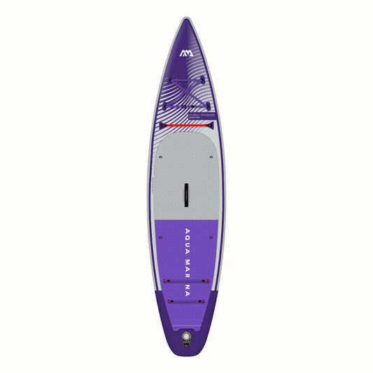 A CORAL TOURING é uma prancha de turismo mais leve, é perfeita para águas mais calmas ou ondas suaves, mantendo-se ultra-portátil. 