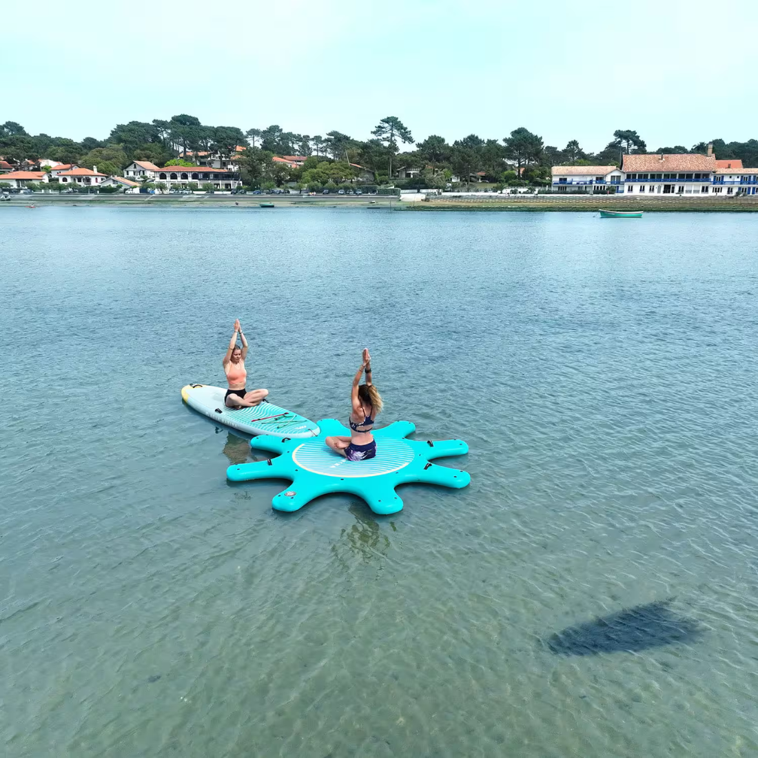 Yoga Dock Aqua Marina (290x170x12cm) – Plataforma para Sessões de Yoga na Água