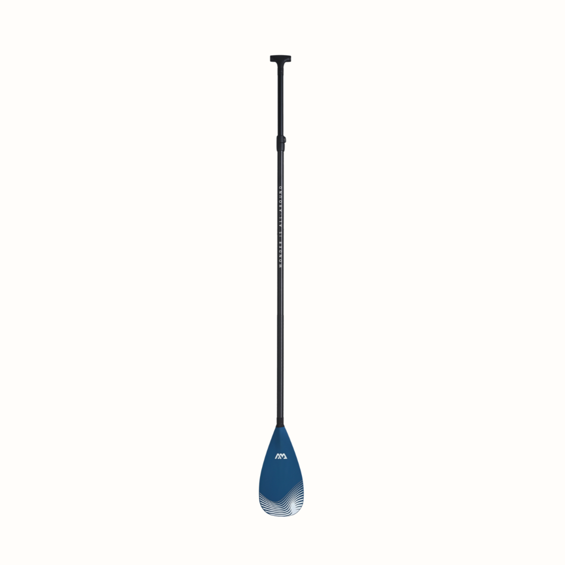 O Remo Ajustável Sports III para SUP da AQUA MARINA é facilmente adaptável a diferentes alturas e preferências de remo e pesa apenas 900g, sendo leve e fácil de manusear. 
