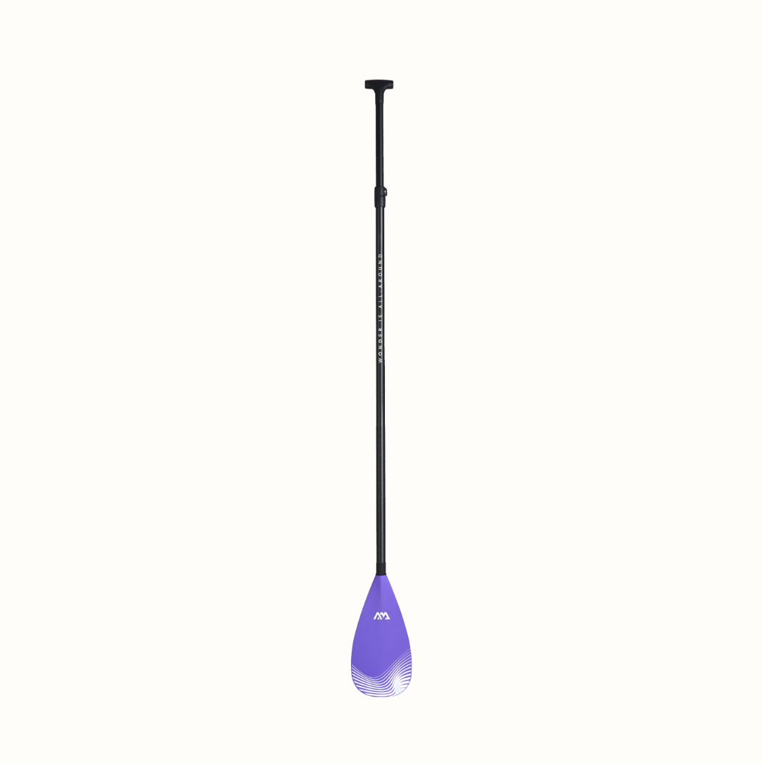O Remo Ajustável Sports III para SUP da AQUA MARINA é facilmente adaptável a diferentes alturas e preferências de remo e pesa apenas 900g, sendo leve e fácil de manusear. 