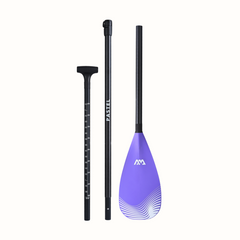 O Remo Ajustável Sports III para SUP da AQUA MARINA é facilmente adaptável a diferentes alturas e preferências de remo e pesa apenas 900g, sendo leve e fácil de manusear. 