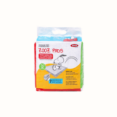 Resguardos Zooz, Absorventes do Snoopy para animal. Vista frontal da embalagem, sobre fundo branco.