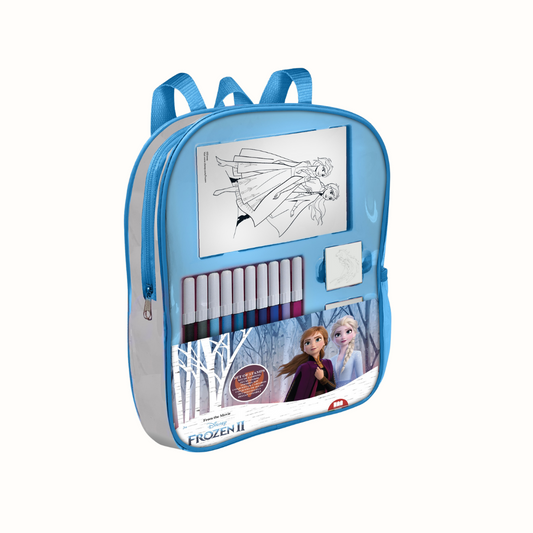 Mochila con kit de sellos Frozen de MULTIPRINT