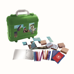 Prepare-se para uma viagem cheia de cor e diversão com o Kit de Carimbos dos Dinossauros! Fabricado com os melhores materiais.