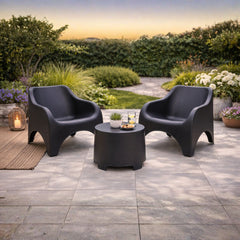 Conjunto de Jardim Cloud Antracite - IPAE PROGARDEN