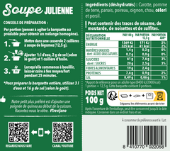 Pack de 6 Bandejas de Sopa Juliana - TREVIJANO