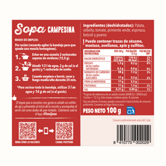 Pack de 6 Bandejas de Sopa Camponesa - TREVIJANO