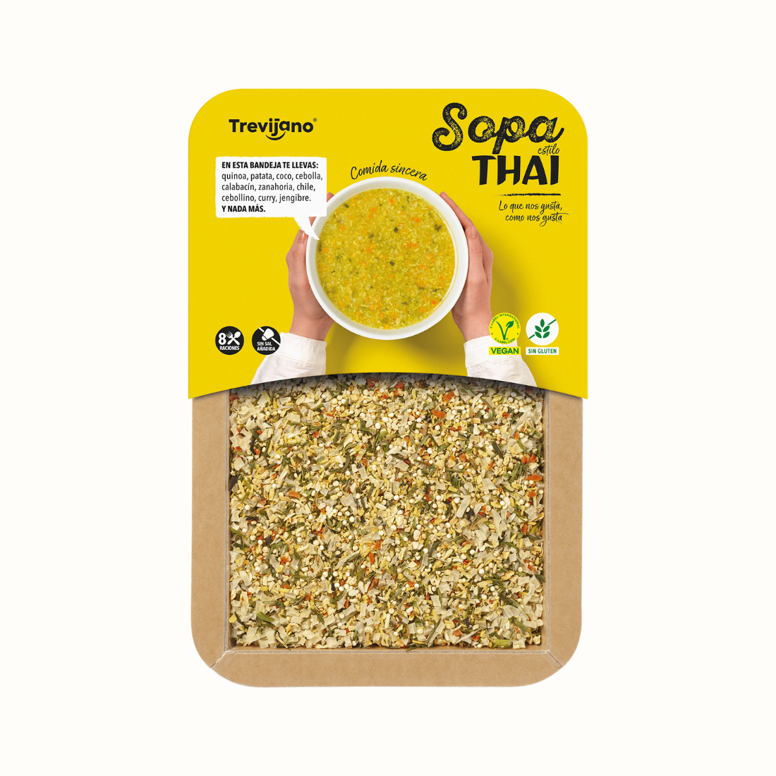 Pack de 7 Bolsas de Sopa Thai - TREVIJANO