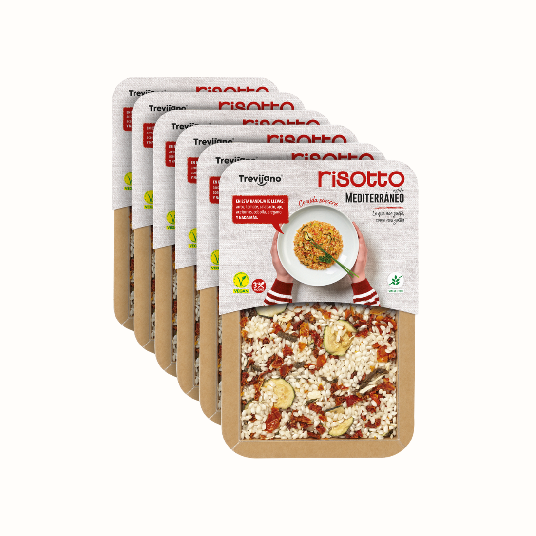 Pack de 7 Bolsas de Risoto Mediterrânico - TREVIJANO