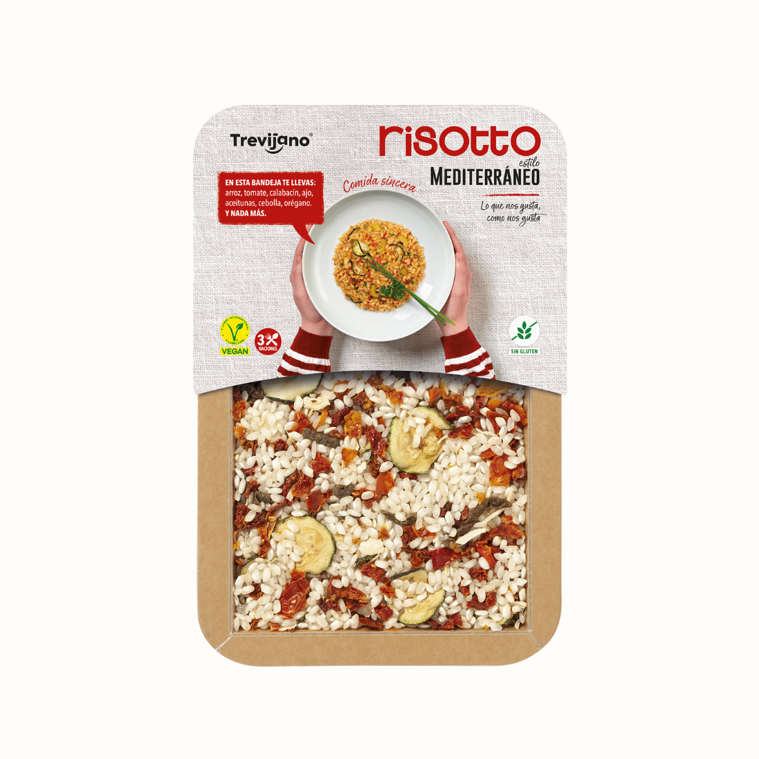 Pack de 7 Bolsas de Risoto Mediterrânico - TREVIJANO