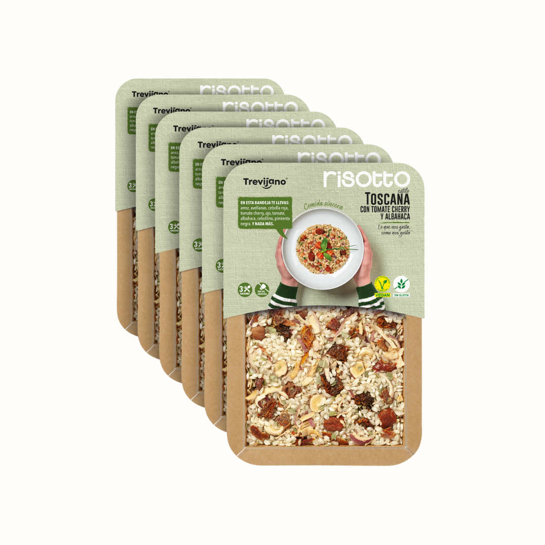 Pack de 7 Bolsas de Risoto Toscana - TREVIJANO