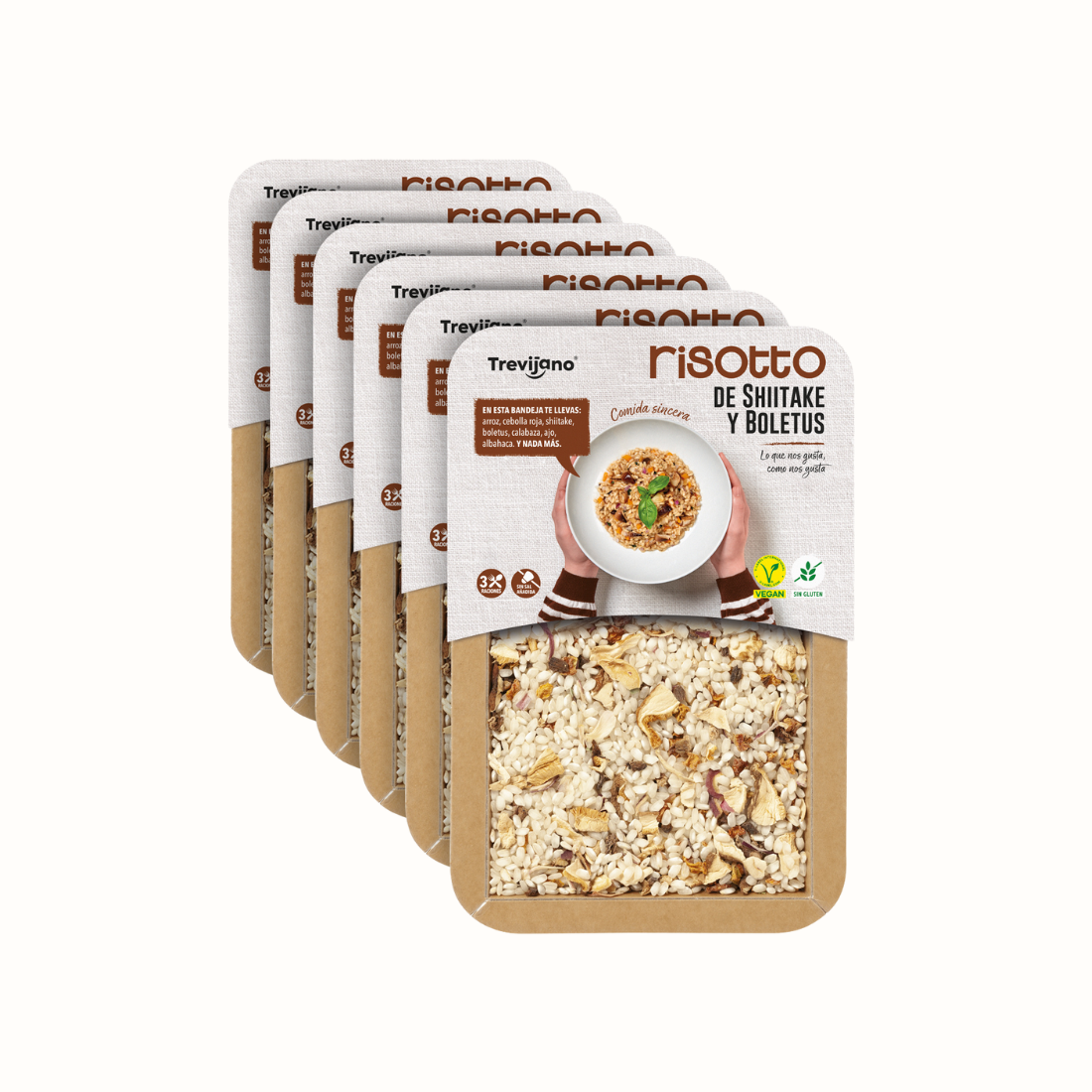 Pack de 7 Bolsas de Risoto Outono  - TREVIJANO