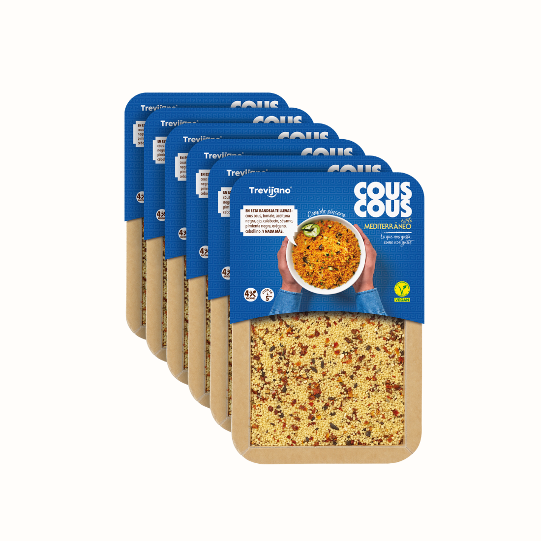 Pack de 7 Bolsas de Cuscuz Mediterrânico - TREVIJANO