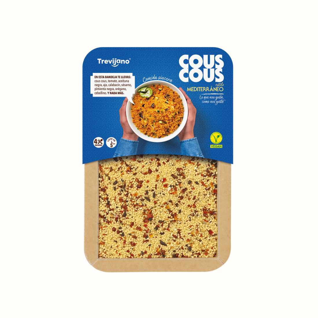 Pack de 7 Bolsas de Cuscuz Mediterrânico - TREVIJANO